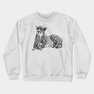 Cheetah Crewneck Sweatshirt